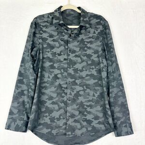 Lululemon Down To The Wire Shirt Camo Size Small Athleisure